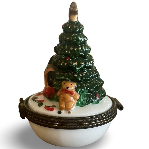 Midwest of Canon Falls Christmas Tree Hinged Trinket Box - Picture 4 of 9